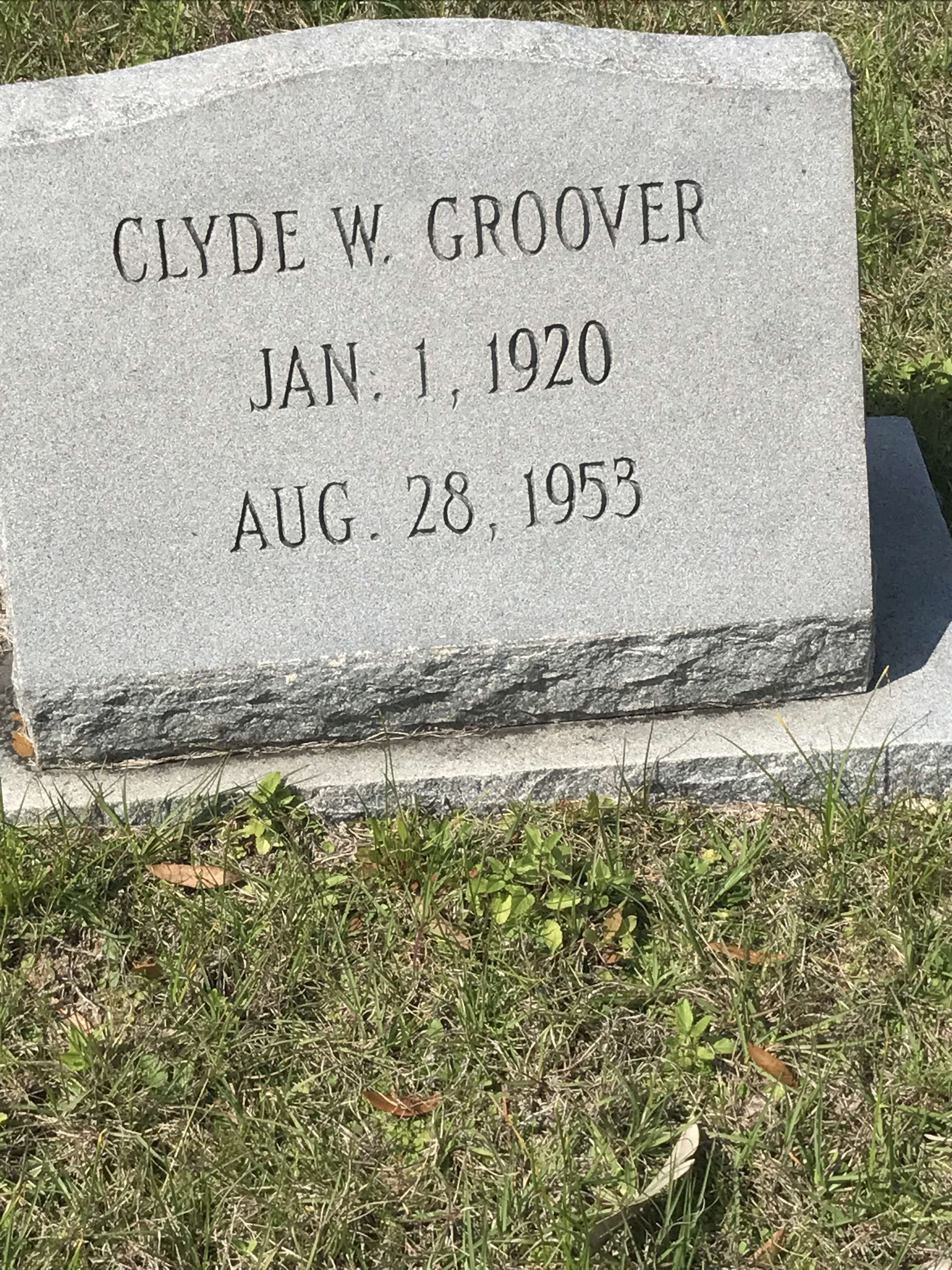 Clyde W. Groover